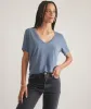 Boyfriend V-Neck Tee sold by Marine Layer