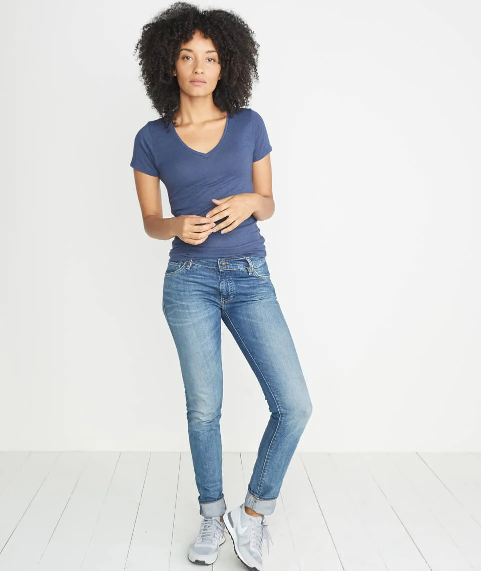 V-Neck in Twilight Overdye sold by Marine Layer product image thumbnail 3