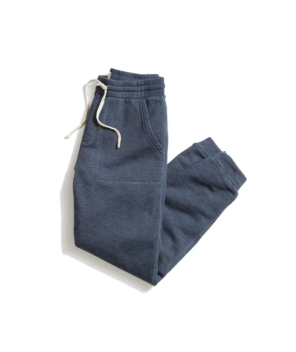 Sherpa Jogger in Black Iris sold by Marine Layer