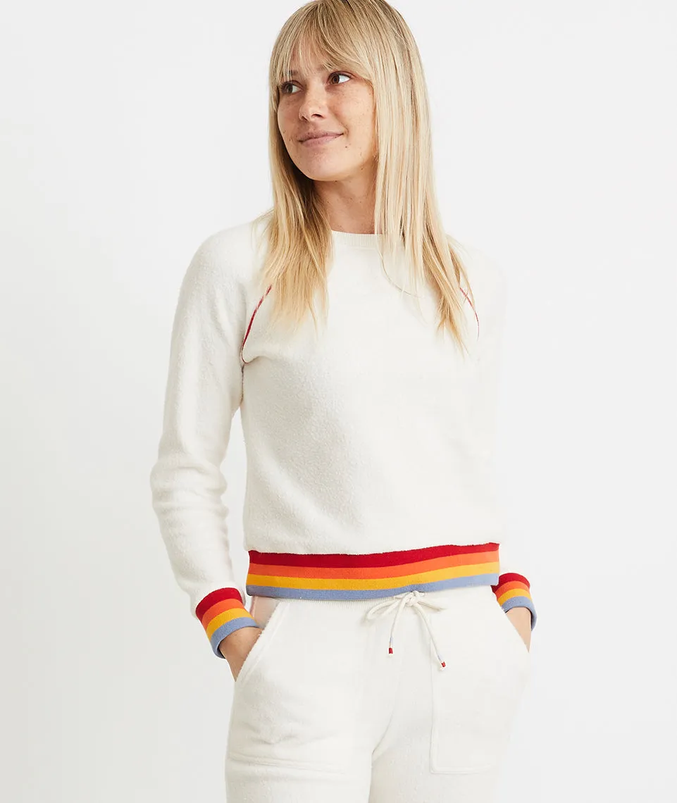 Re-Spun Jenny Crewneck in Natural sold by Marine Layer product image thumbnail 4