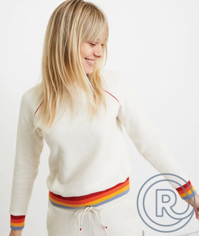 Re-Spun Jenny Crewneck in Natural sold by Marine Layer