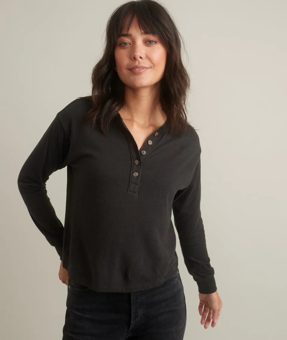 Carter Henley in Black sold by Marine Layer product image thumbnail 3