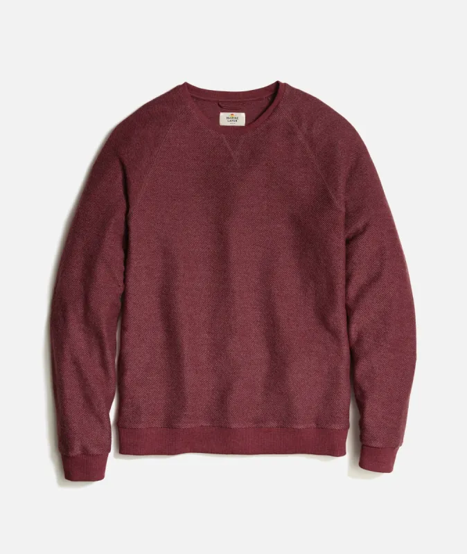 Twill Terry Crewneck sold by Marine Layer