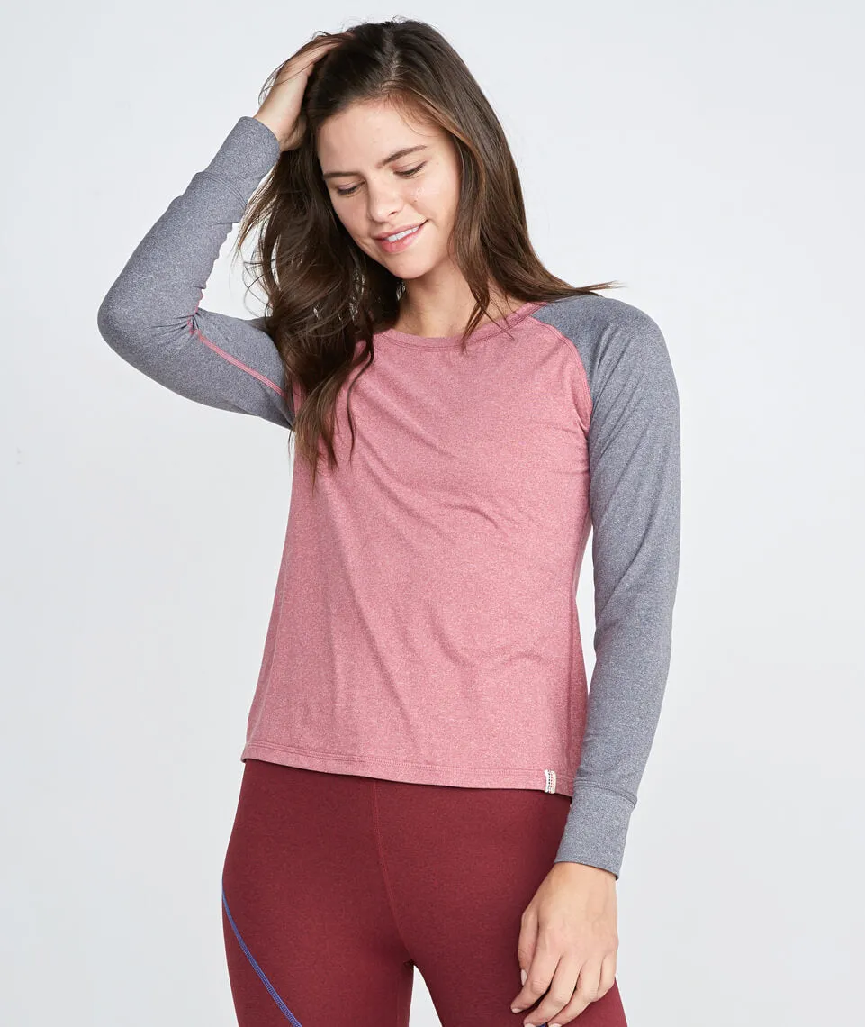 Brie Baseball Raglan sold by Marine Layer product image thumbnail 4