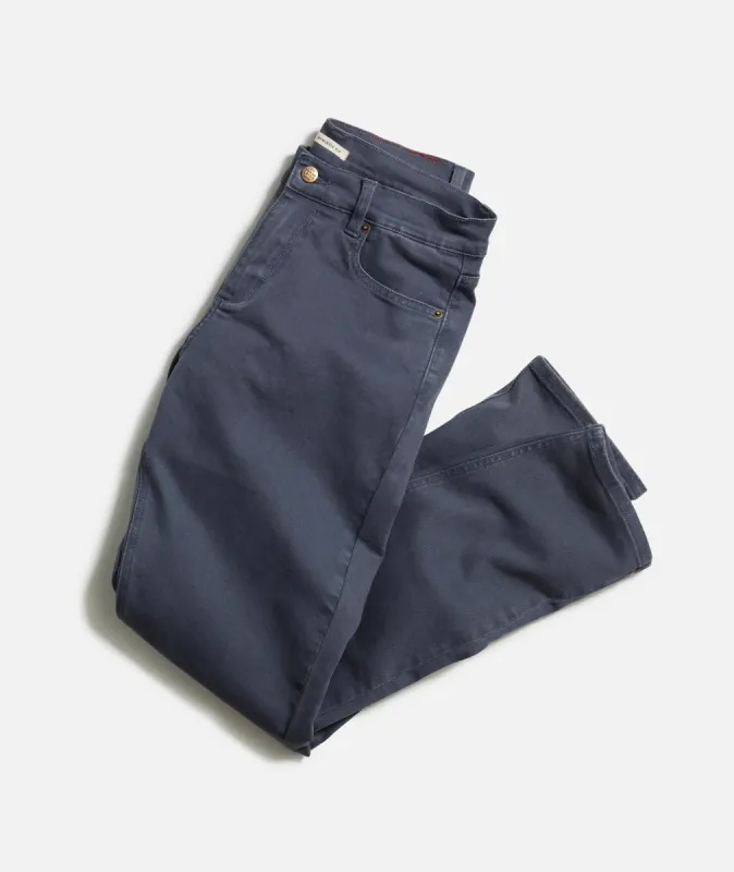 5 Pocket Athletic Fit Twill Pant sold by Marine Layer