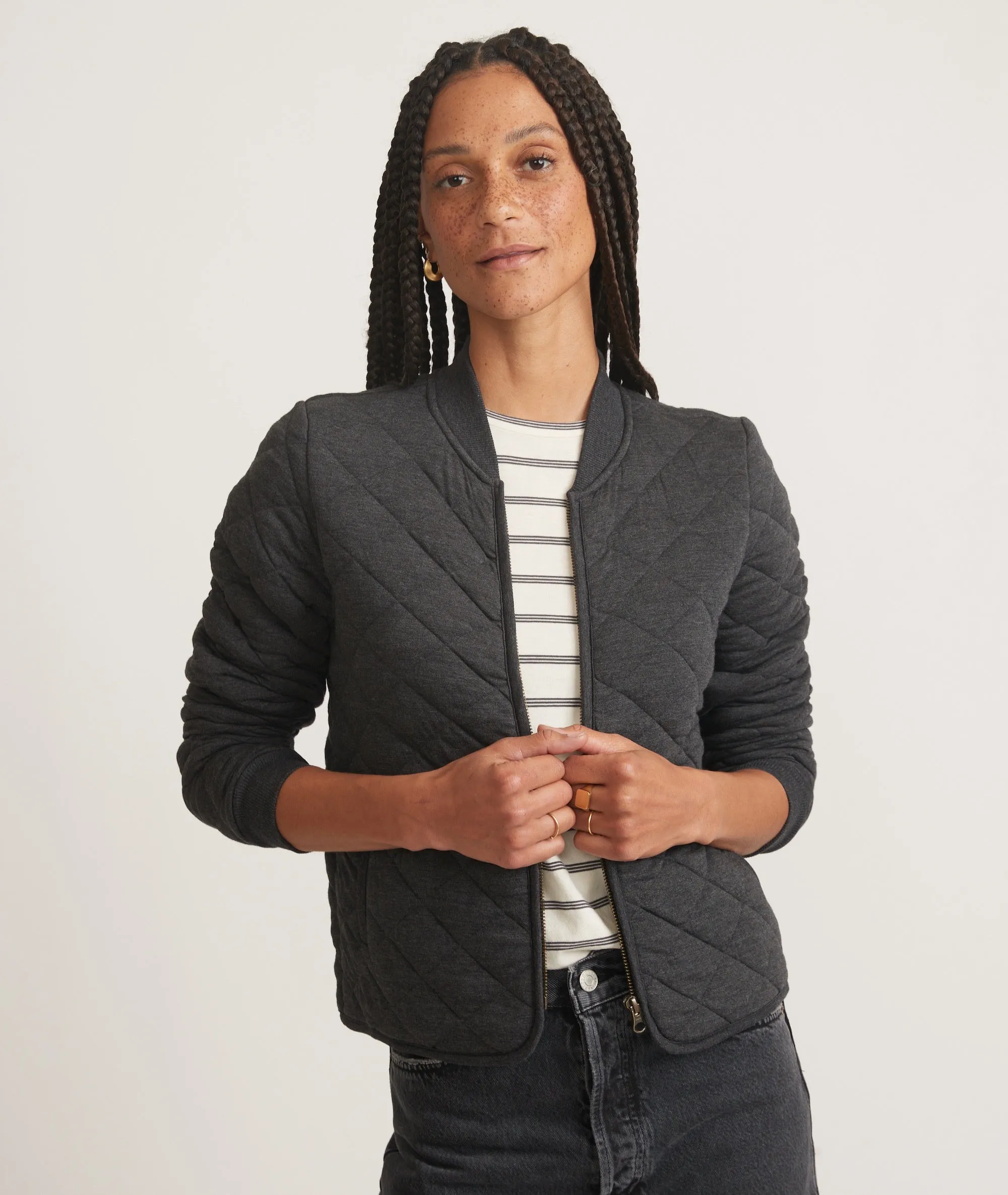 Corbet Quilted Bomber sold by Marine Layer product image thumbnail 2