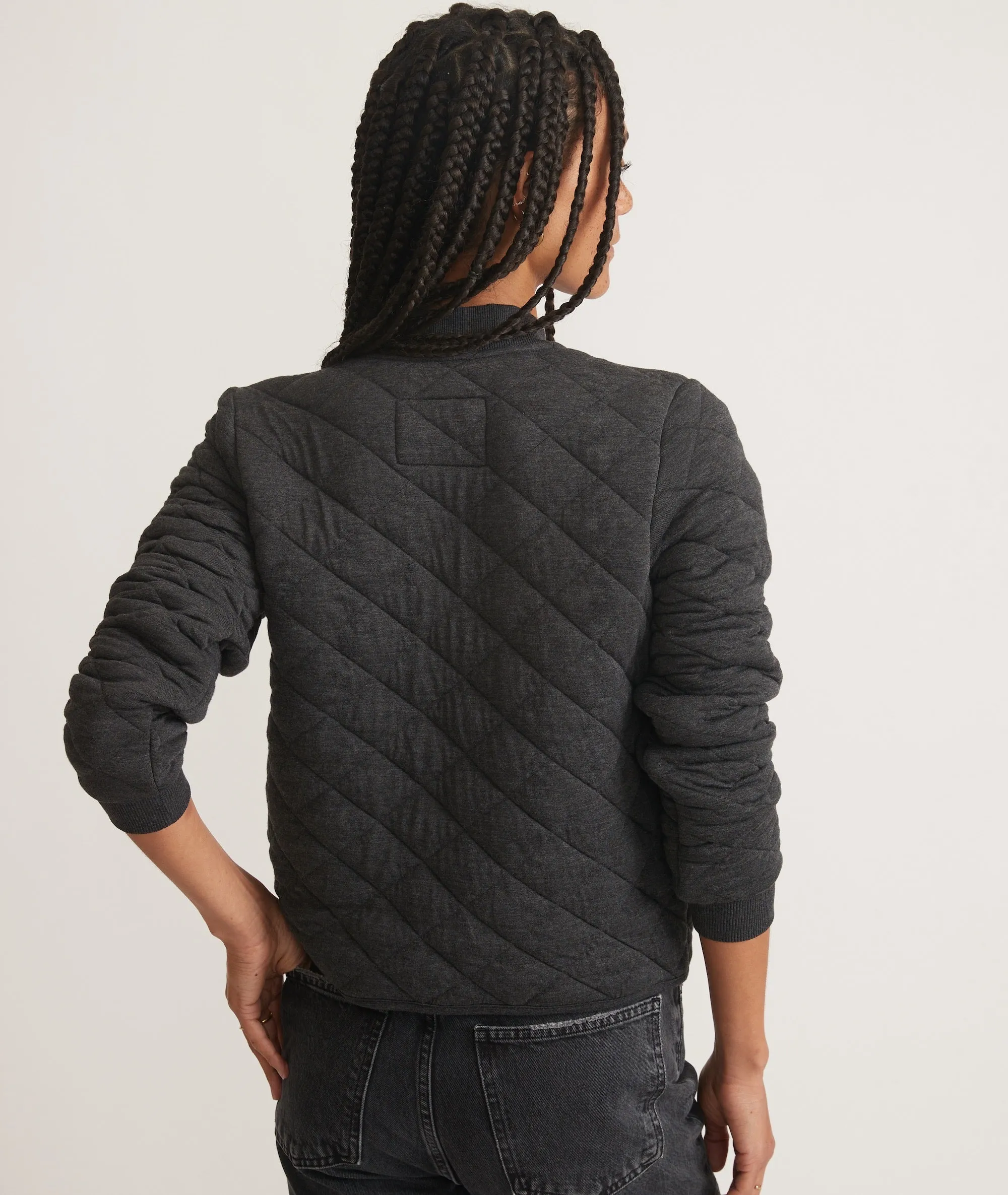 Corbet Quilted Bomber sold by Marine Layer product image thumbnail 4