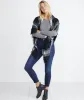 Longsleeve Lila Rib Crew in Heather Grey sold by Marine Layer