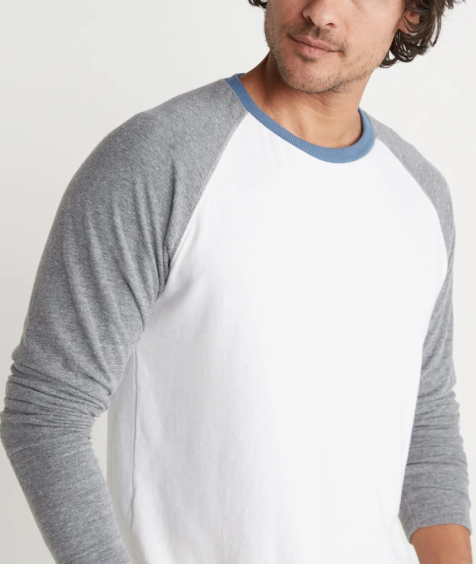 Double Knit Baseball Raglan sold by Marine Layer product image thumbnail 4
