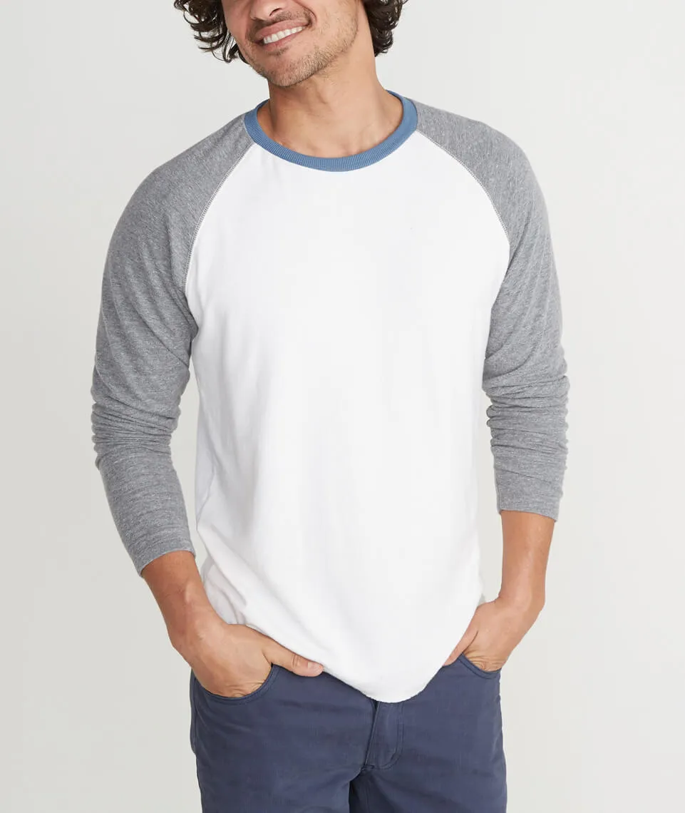 Double Knit Baseball Raglan sold by Marine Layer product image thumbnail 3