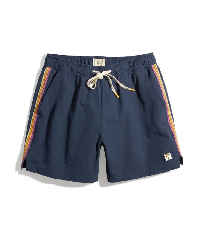 5" Swim Trunk in Mood Indigo sold by Marine Layer