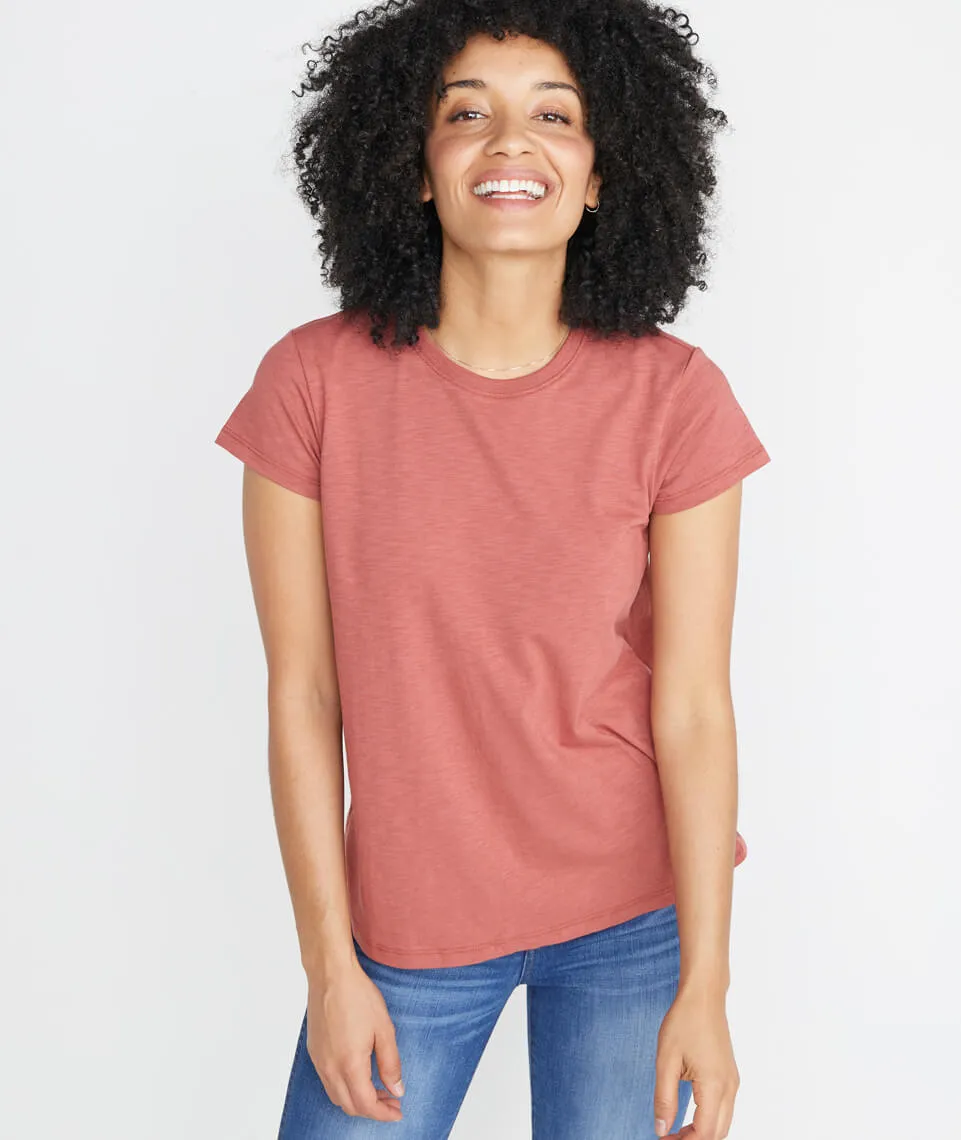 Swing Crew in Brick sold by Marine Layer product image thumbnail 3