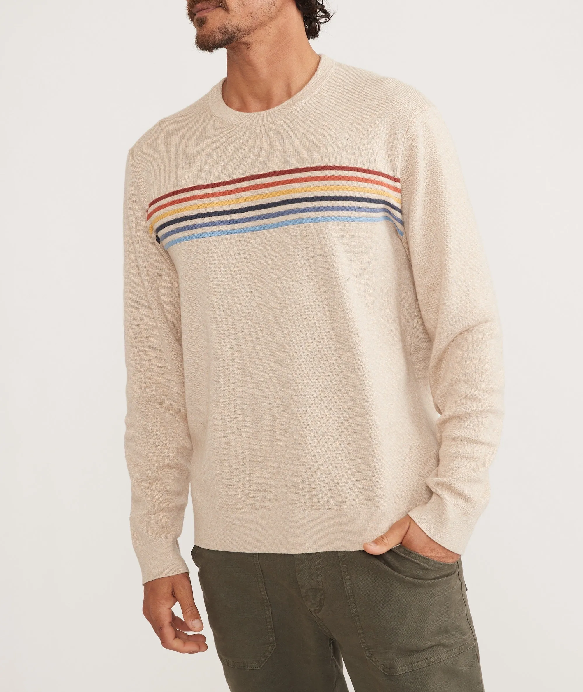 Thompson Stripe Sweater sold by Marine Layer product image thumbnail 4