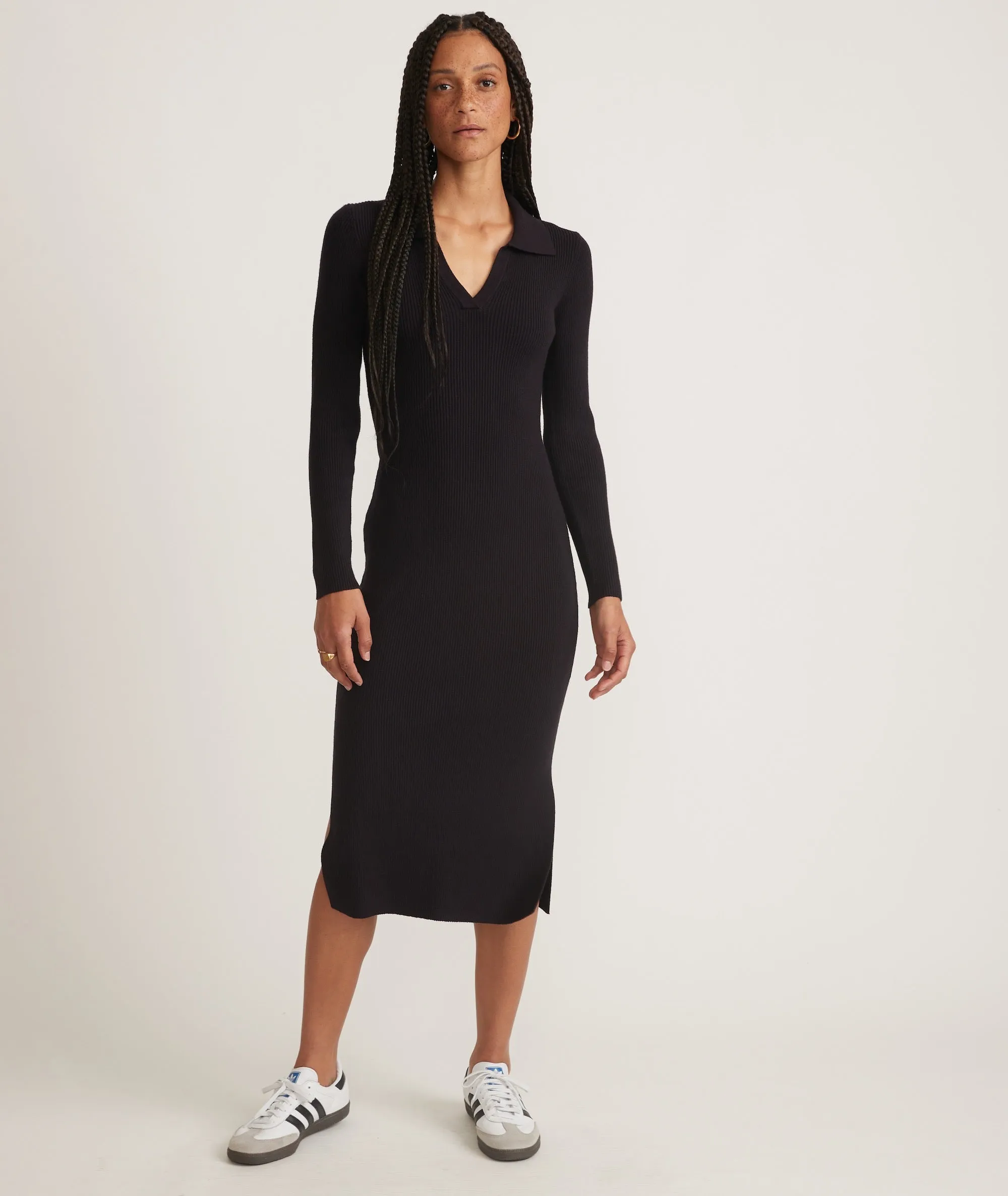 Lexi Rib Sweater Dress sold by Marine Layer product image thumbnail 5