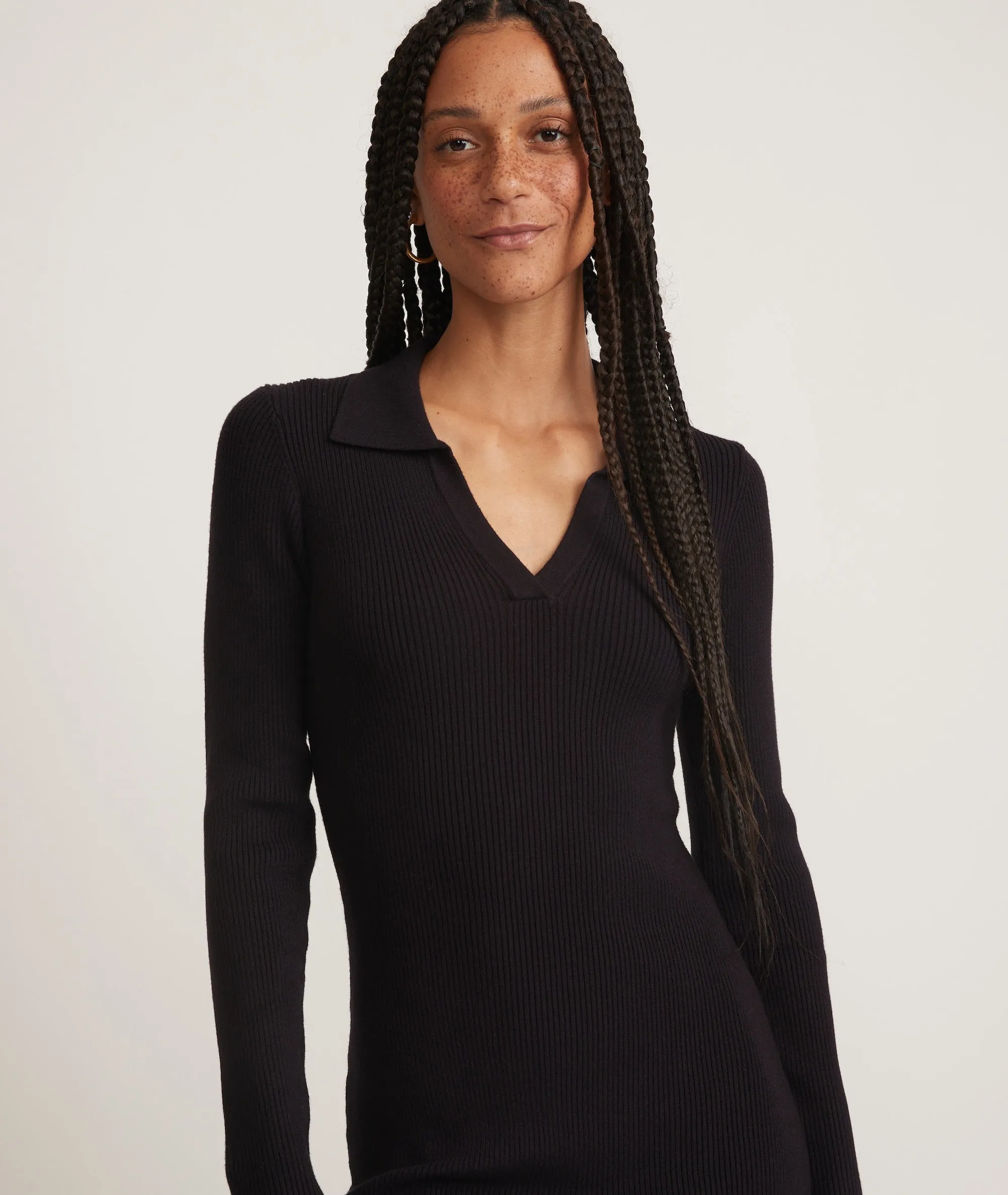 Lexi Rib Sweater Dress sold by Marine Layer product image thumbnail 2