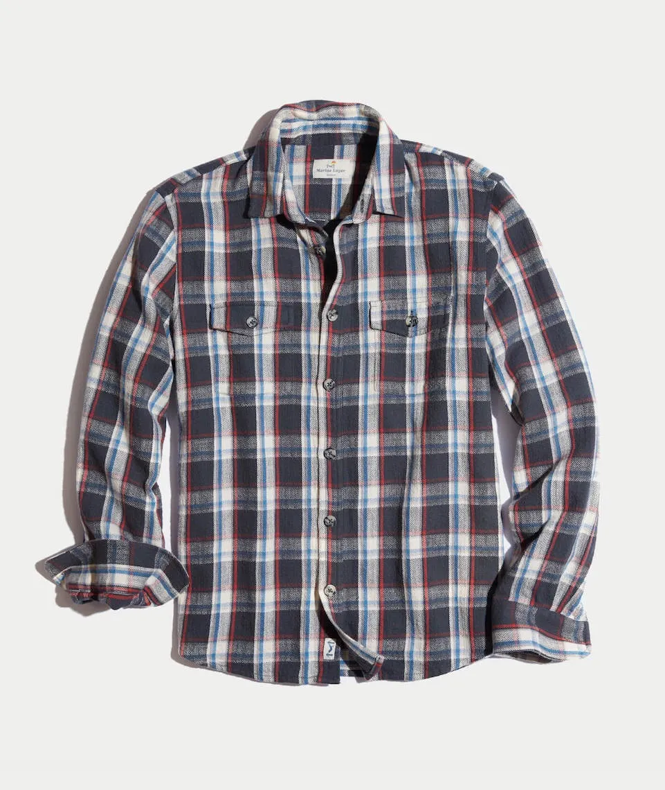 Wyatt Overshirt sold by Marine Layer