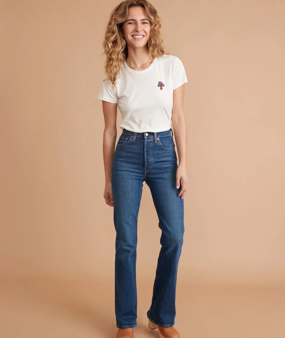 Mushroom Classic Crew Tee sold by Marine Layer product image thumbnail 4