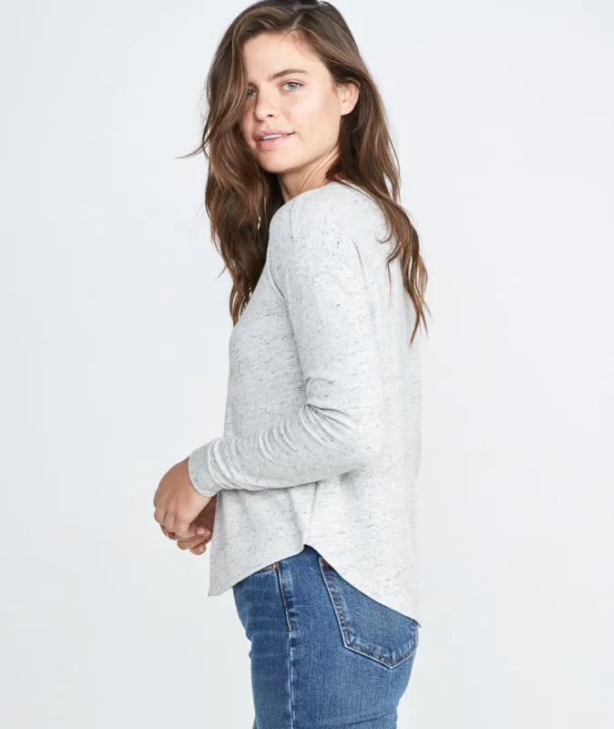 Oakland Crewneck in Ash sold by Marine Layer