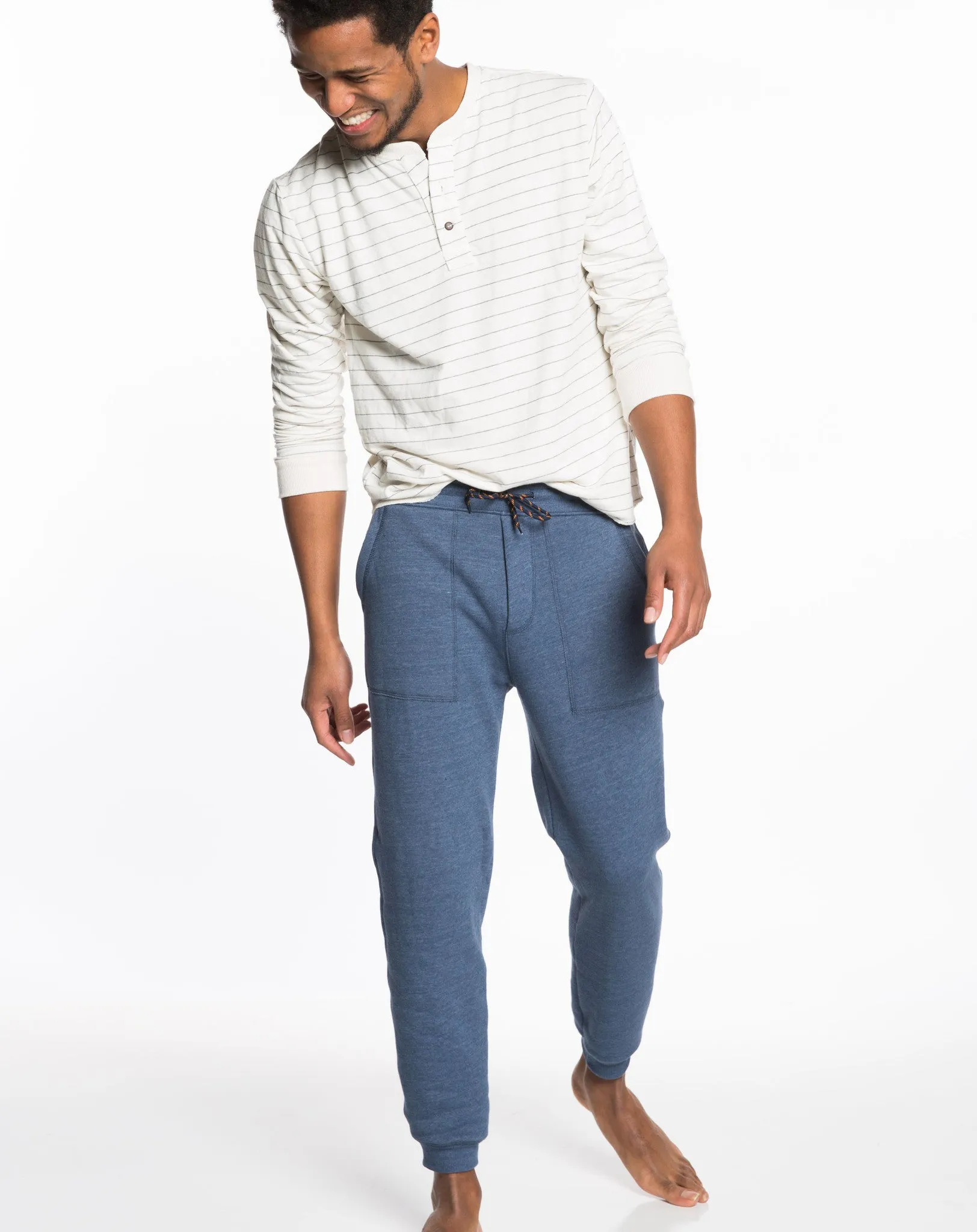 Tri-blend Fleece Joggers - Midnight Navy sold by Marine Layer product image thumbnail 4