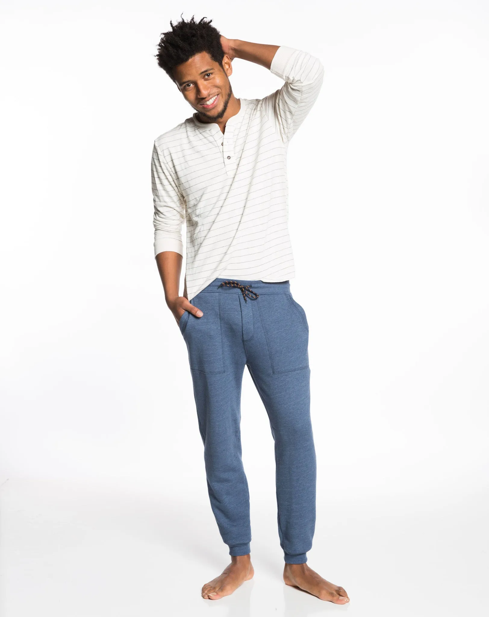 Tri-blend Fleece Joggers - Midnight Navy sold by Marine Layer product image thumbnail 2