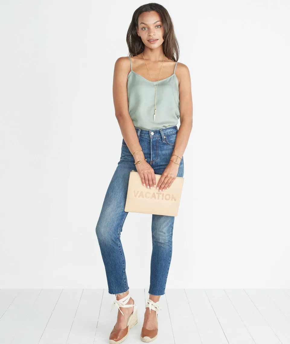 Laine Tank - Vintage Green sold by Marine Layer product image thumbnail 5