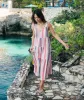 Corinne Maxi Dress in Multi Stripe sold by Marine Layer