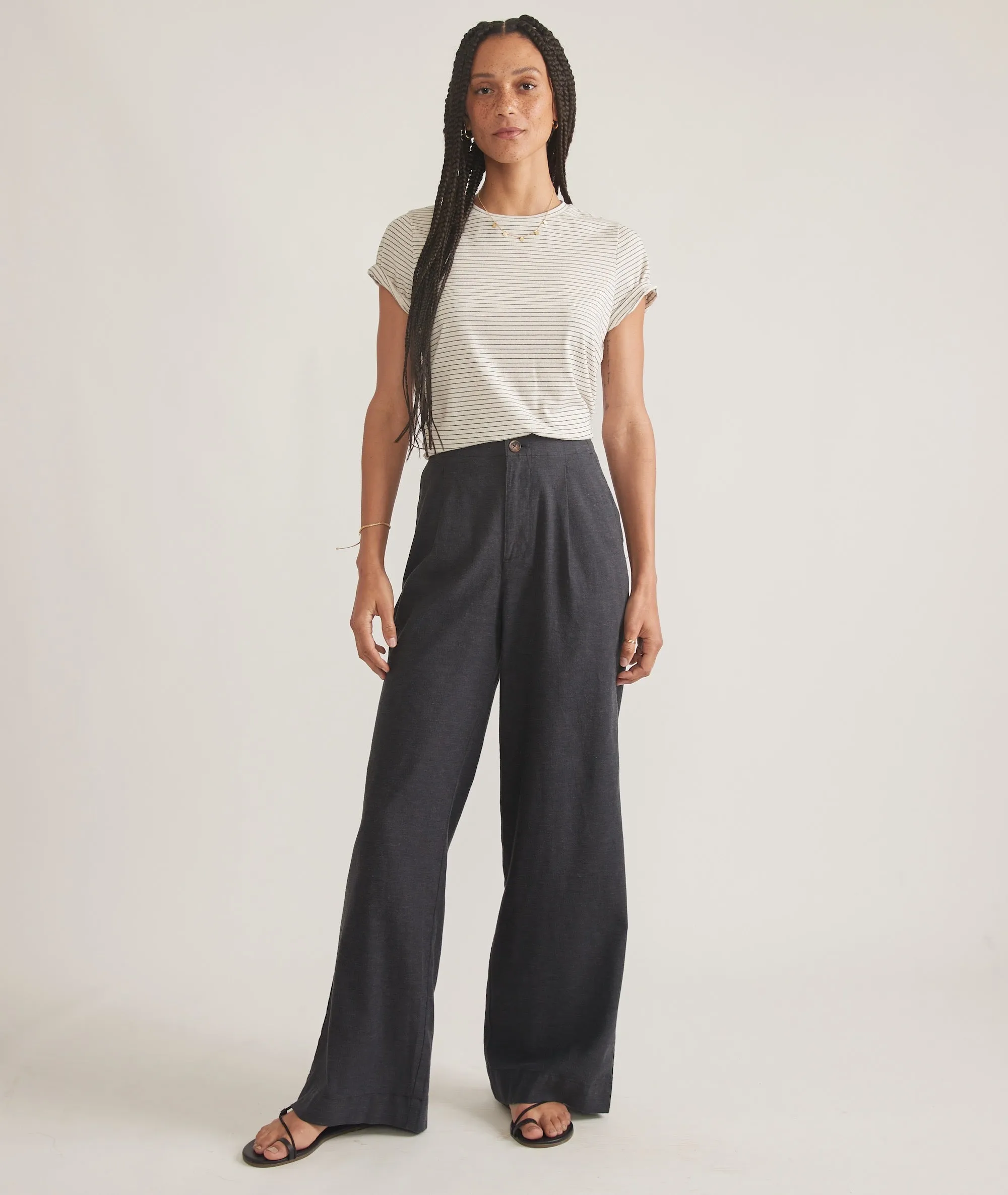 Flora High Waisted Trouser sold by Marine Layer product image thumbnail 5