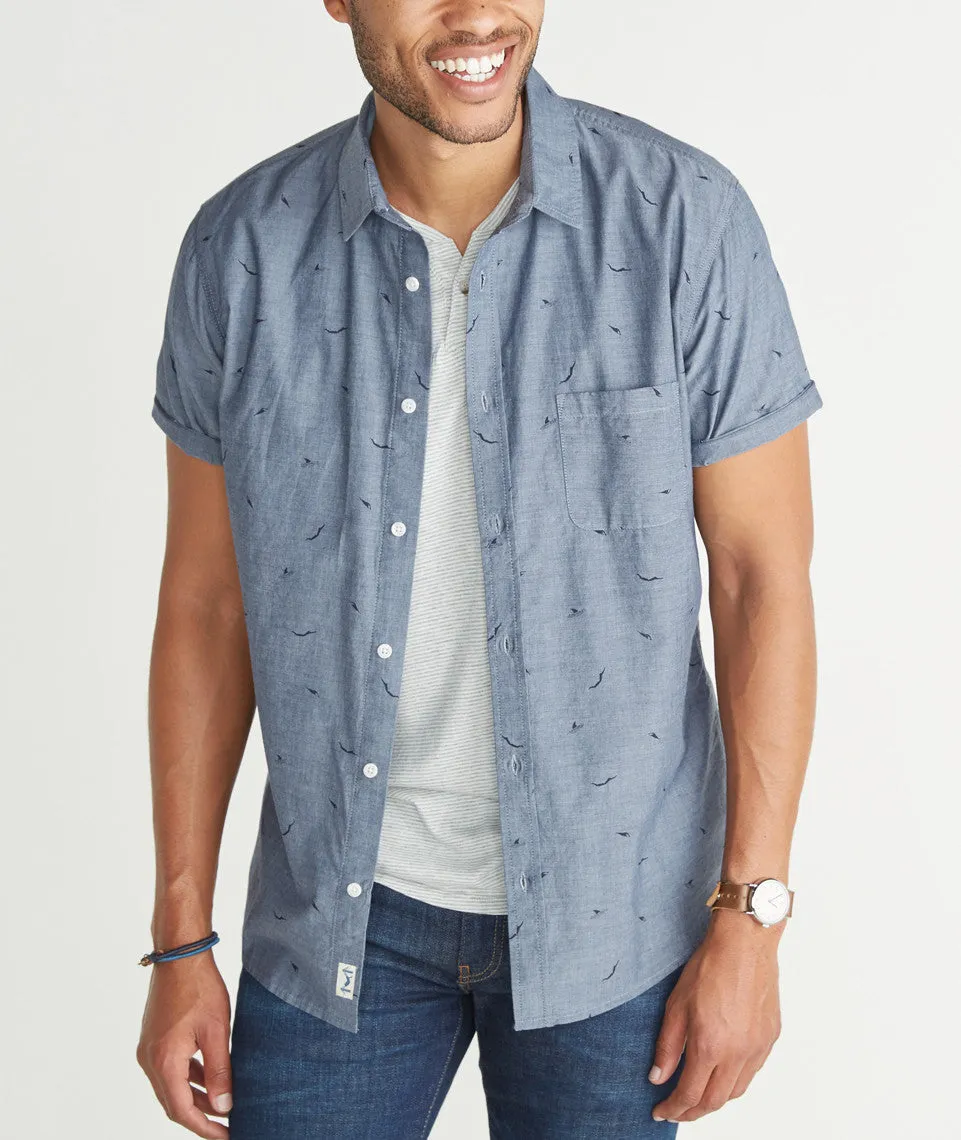 Diver Dave Chambray Button Down sold by Marine Layer product image thumbnail 2