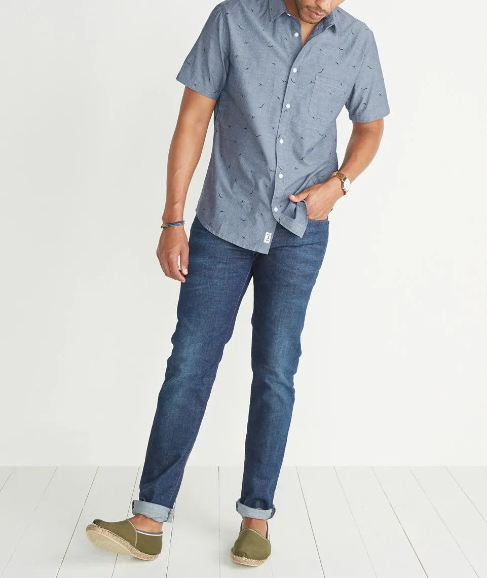 Diver Dave Chambray Button Down sold by Marine Layer product image thumbnail 5