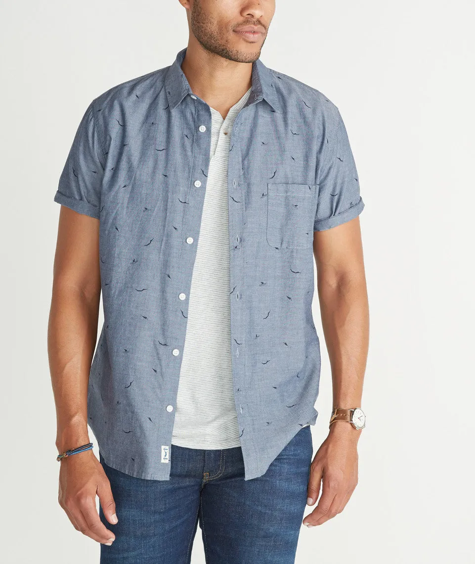 Diver Dave Chambray Button Down sold by Marine Layer product image thumbnail 4