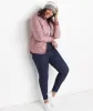 Meredith Puffer Coat in Mauve sold by Marine Layer