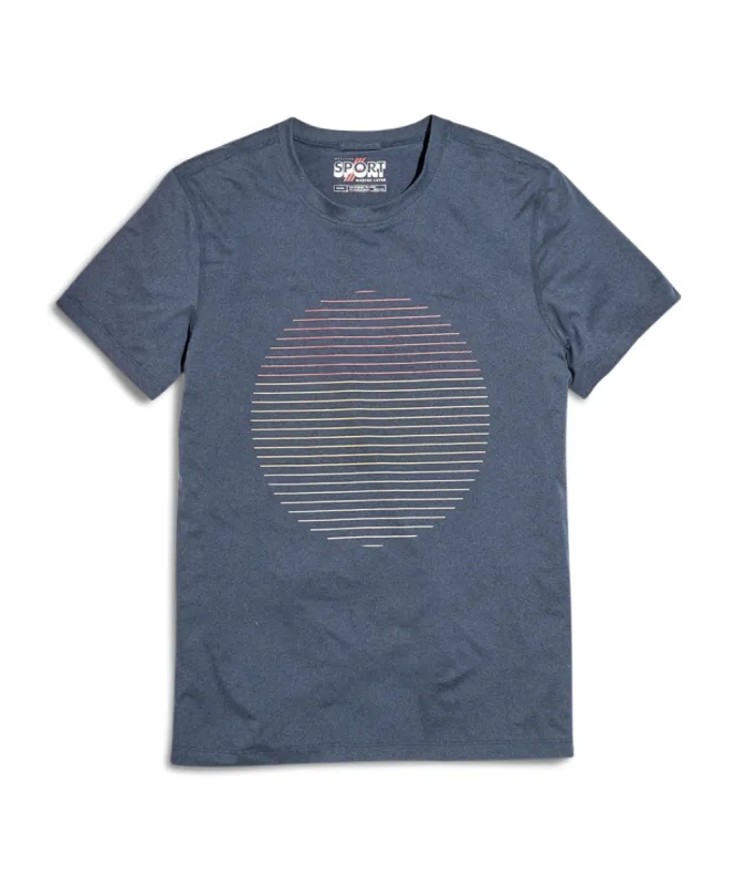 Sport Crew in Mood Indigo sold by Marine Layer