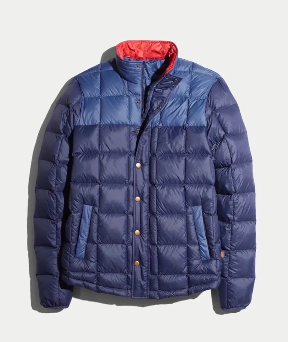 Forrest Puffer Coat sold by Marine Layer