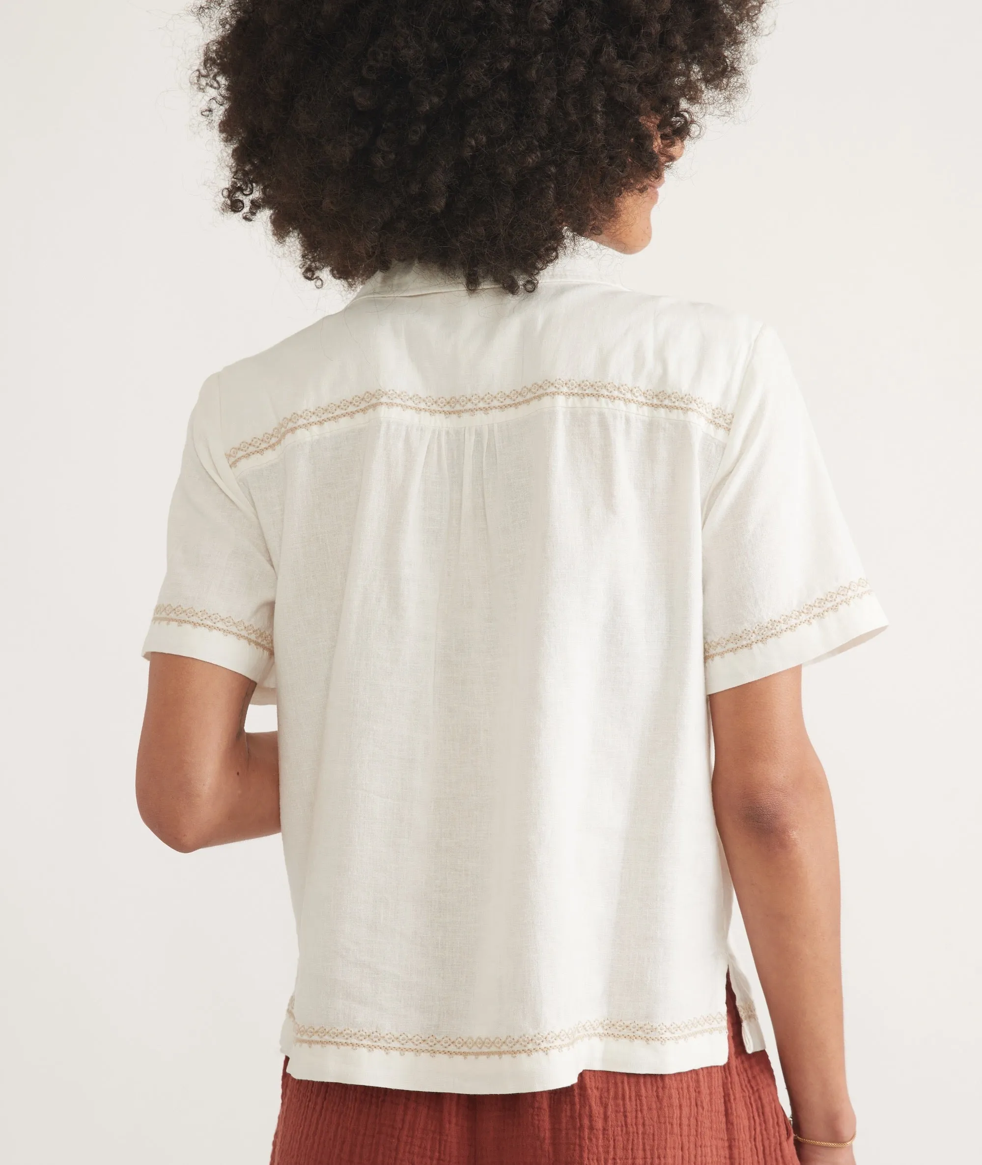 Lucy Resort Shirt sold by Marine Layer product image thumbnail 5