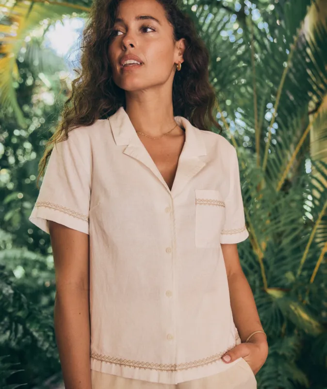 Lucy Resort Shirt sold by Marine Layer