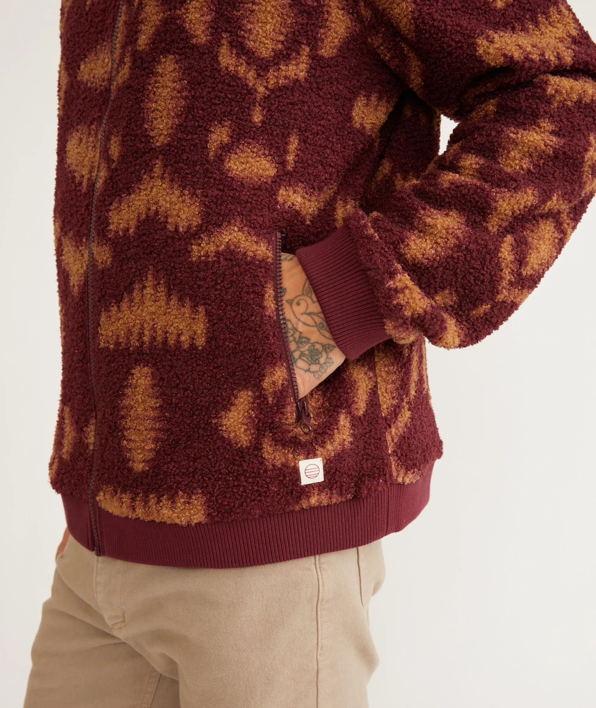 Mason Sherpa Full-Zip sold by Marine Layer product image thumbnail 4