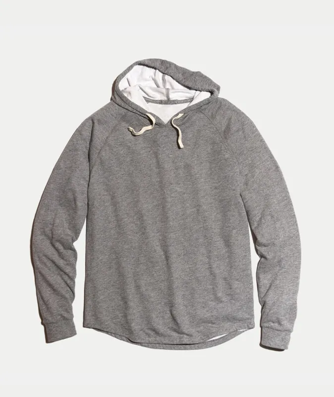 Double Knit Hoodie - Heather Grey sold by Marine Layer