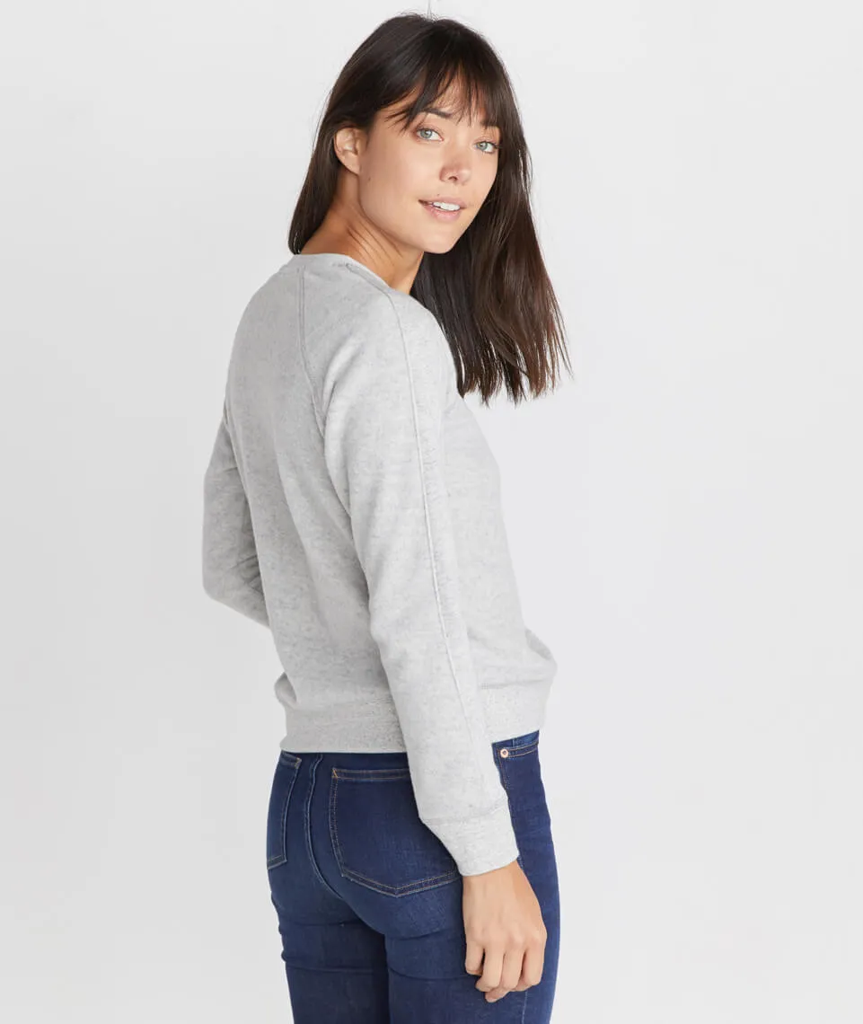 Varsity Raglan in Light Heather Grey sold by Marine Layer product image thumbnail 2