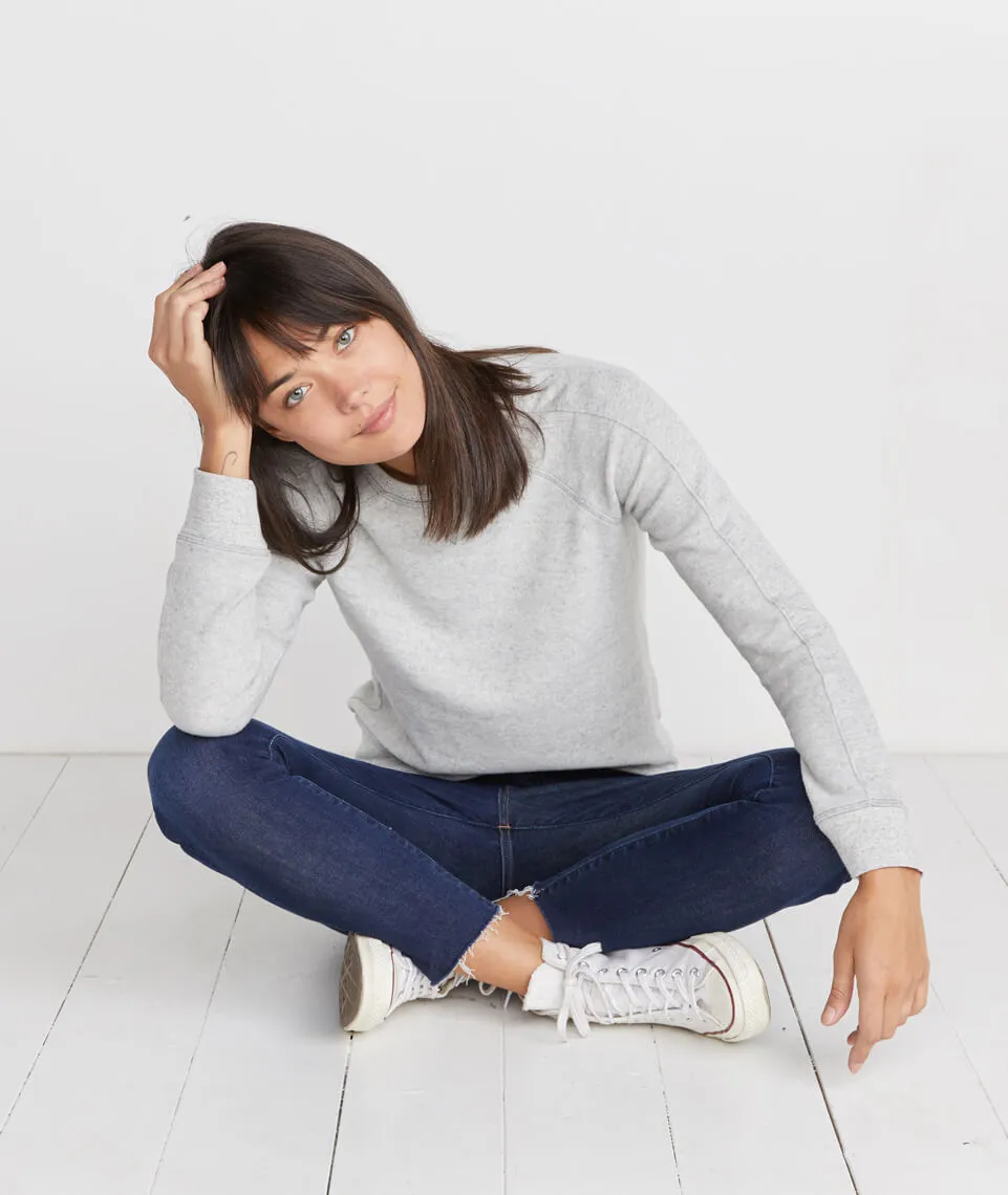 Varsity Raglan in Light Heather Grey sold by Marine Layer product image thumbnail 5