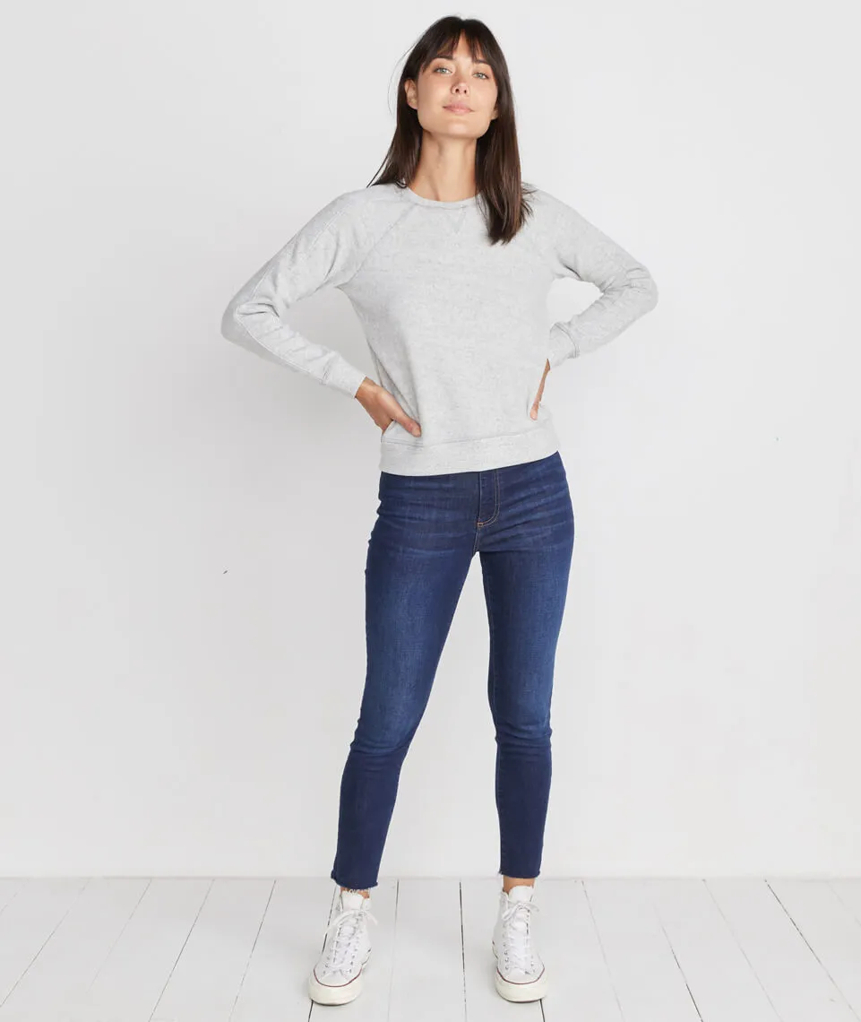 Varsity Raglan in Light Heather Grey sold by Marine Layer product image thumbnail 3