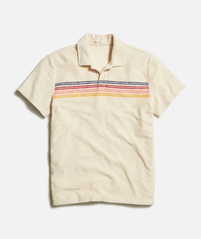 Terry Out Polo sold by Marine Layer