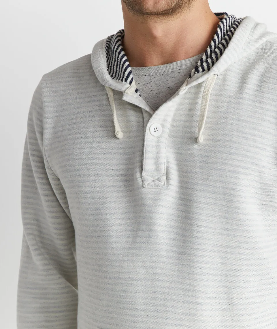 Beach Hoodie in Blue Stripe sold by Marine Layer product image thumbnail 3