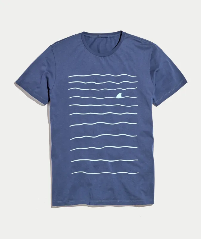 Jaws Graphic sold by Marine Layer