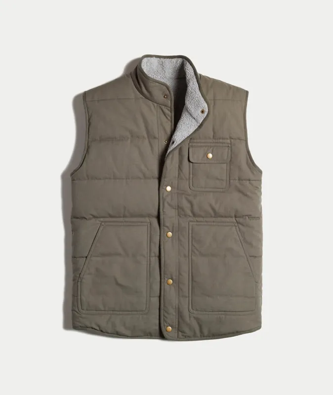 Reversible Vest sold by Marine Layer