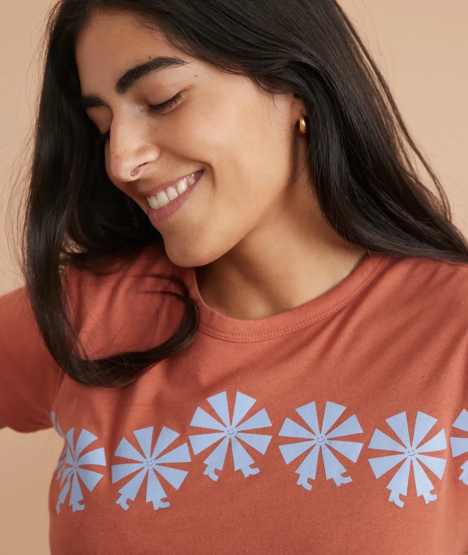 Sun Classic Crew Tee in Rosewood sold by Marine Layer product image thumbnail 2