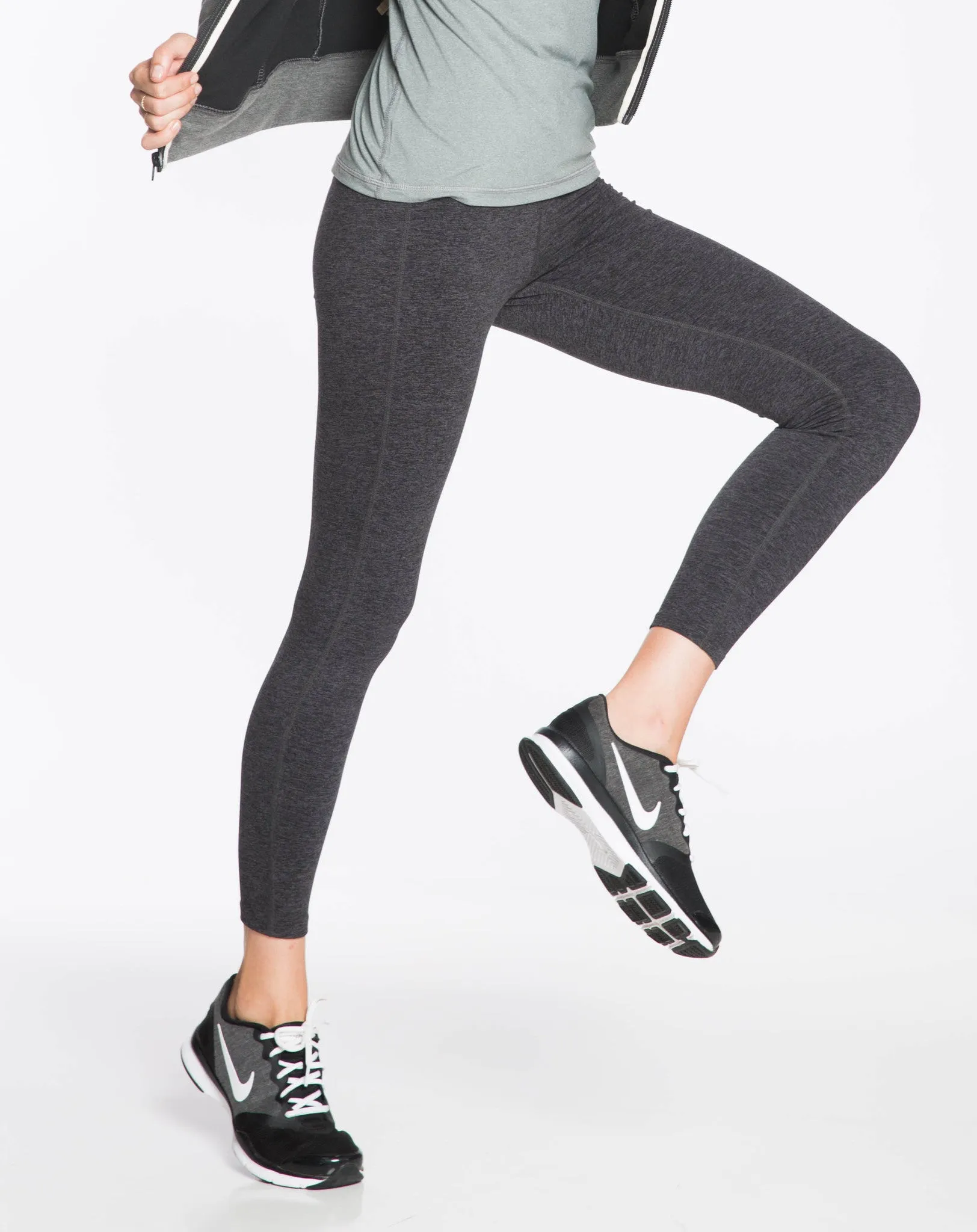 RISE Leggings - Charcoal sold by Marine Layer product image thumbnail 2