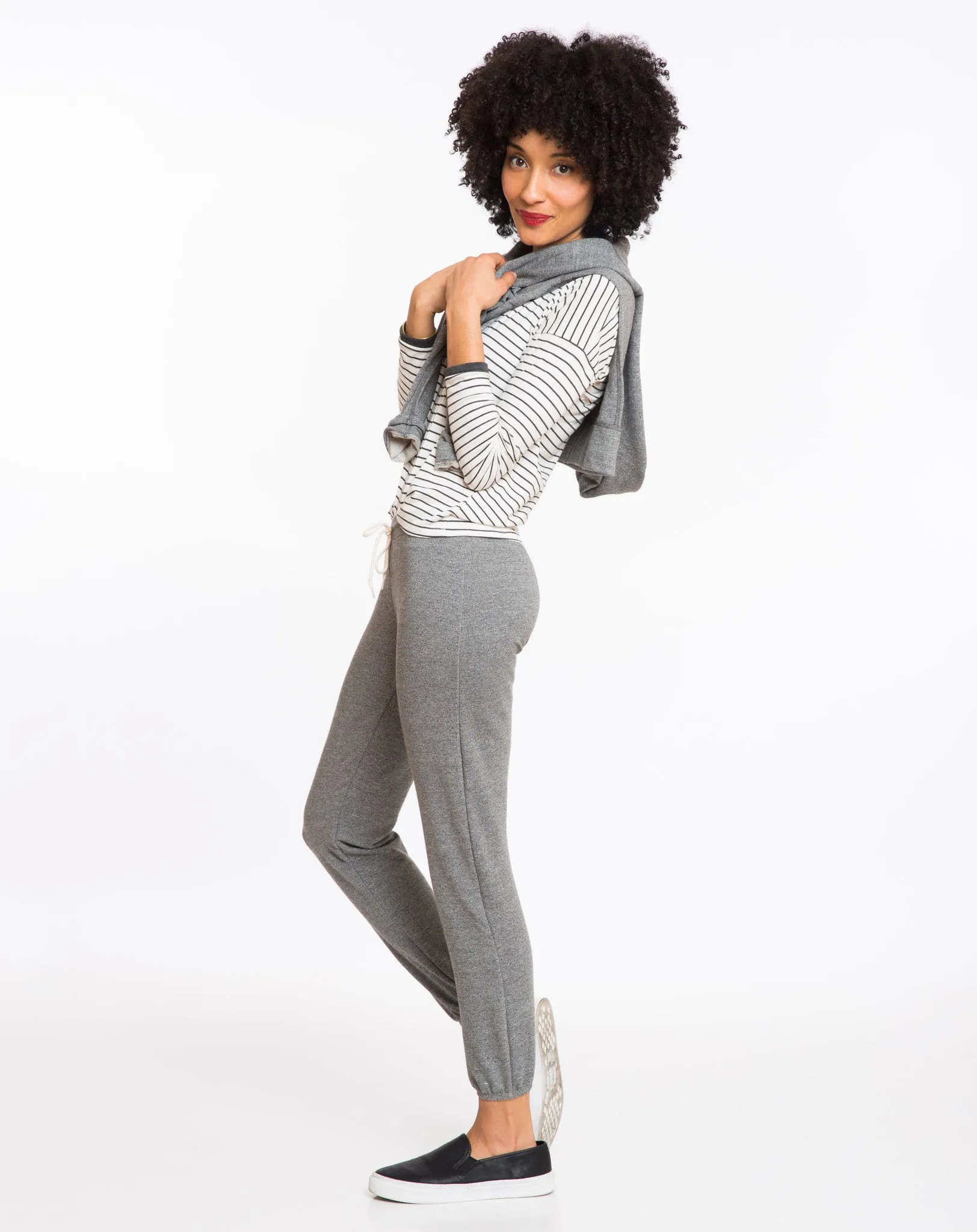 Mock Twist Terry Joggers sold by Marine Layer