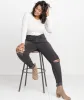 Longsleeve Lila Rib Crew in White sold by Marine Layer
