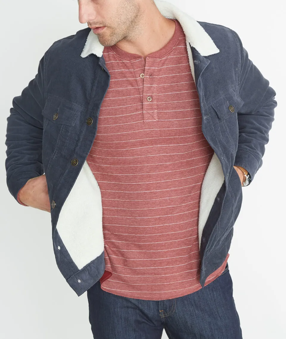 Jeremy Sherpa Jacket sold by Marine Layer product image thumbnail 4