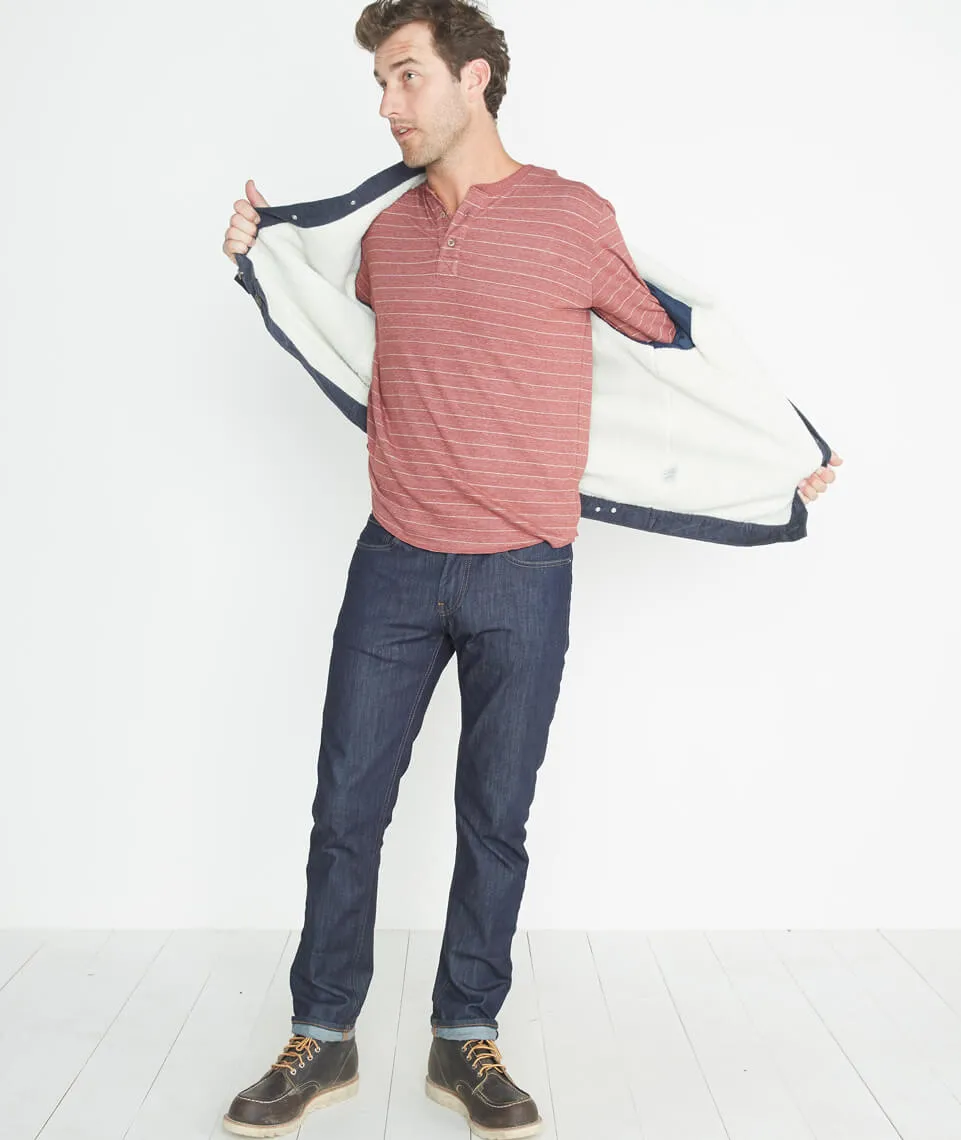 Jeremy Sherpa Jacket sold by Marine Layer product image thumbnail 5